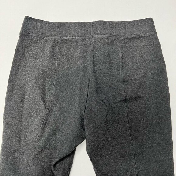 Old Navy Womens Stevie Skinny Pants Gray Mid Rise Elastic Waist Stretch Knit L - Picture 6 of 10